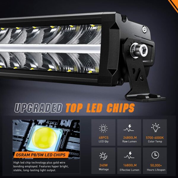 Led bar 30"  Flood spot combo - Image 2