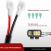 Nilight Innfeldir led kastarar 4,8″ með tengisetti (2stk.) - Image 7