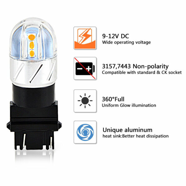 Bevinsee led pera 3157 gul (2.stk) - Image 6