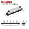Busbar 150A 5x8mm - Image 6
