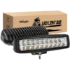 Nilight Led kastarar 6″ (2.stk) Amber White Flood Led Work Lights - Image 2