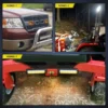 Nilight Led kastarar 6″ (2.stk) Amber White Flood Led Work Lights - Image 10