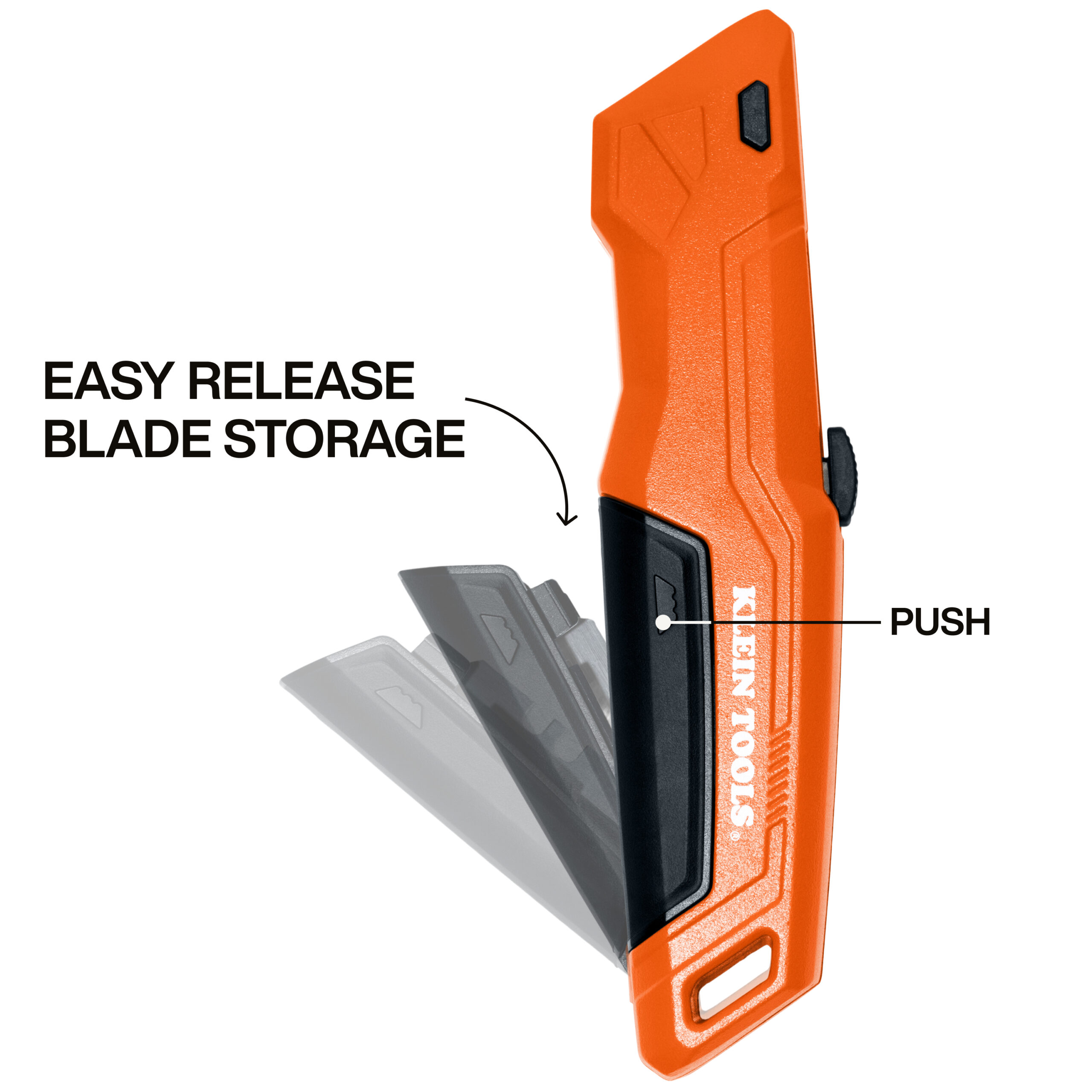 Dúkahnífur Slide Out Utility Knife með blaðageymslu - Image 4