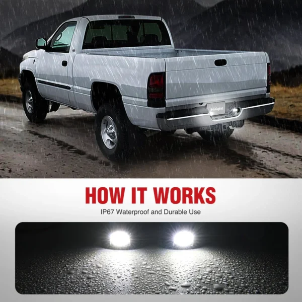 1994-2002 Dodge Ram Númeraljós (2.stk) - Image 4