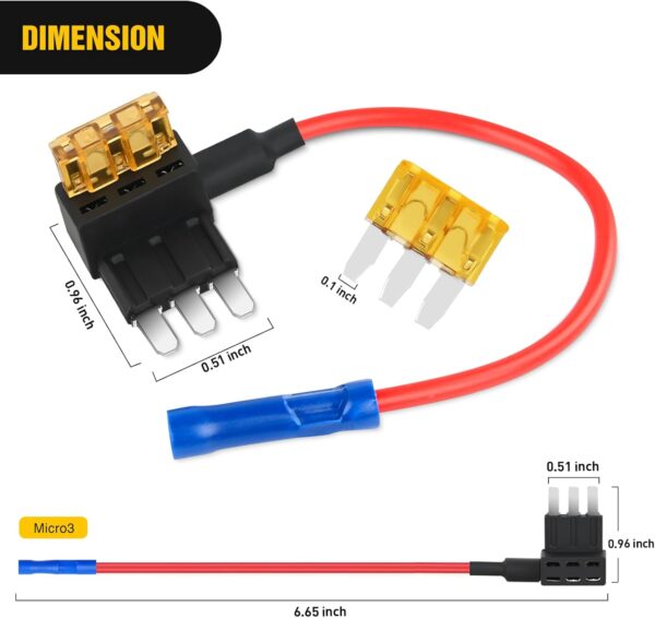 Straumþjófur fyrir Micro 3 öryggi - Image 2