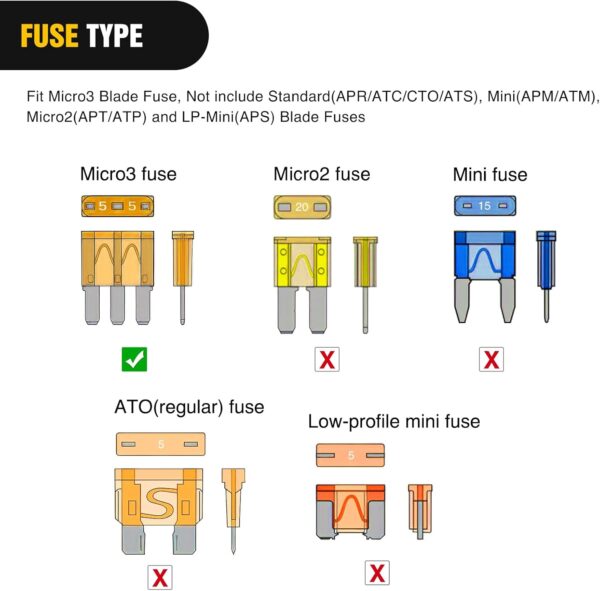 Straumþjófur fyrir Micro 3 öryggi - Image 7