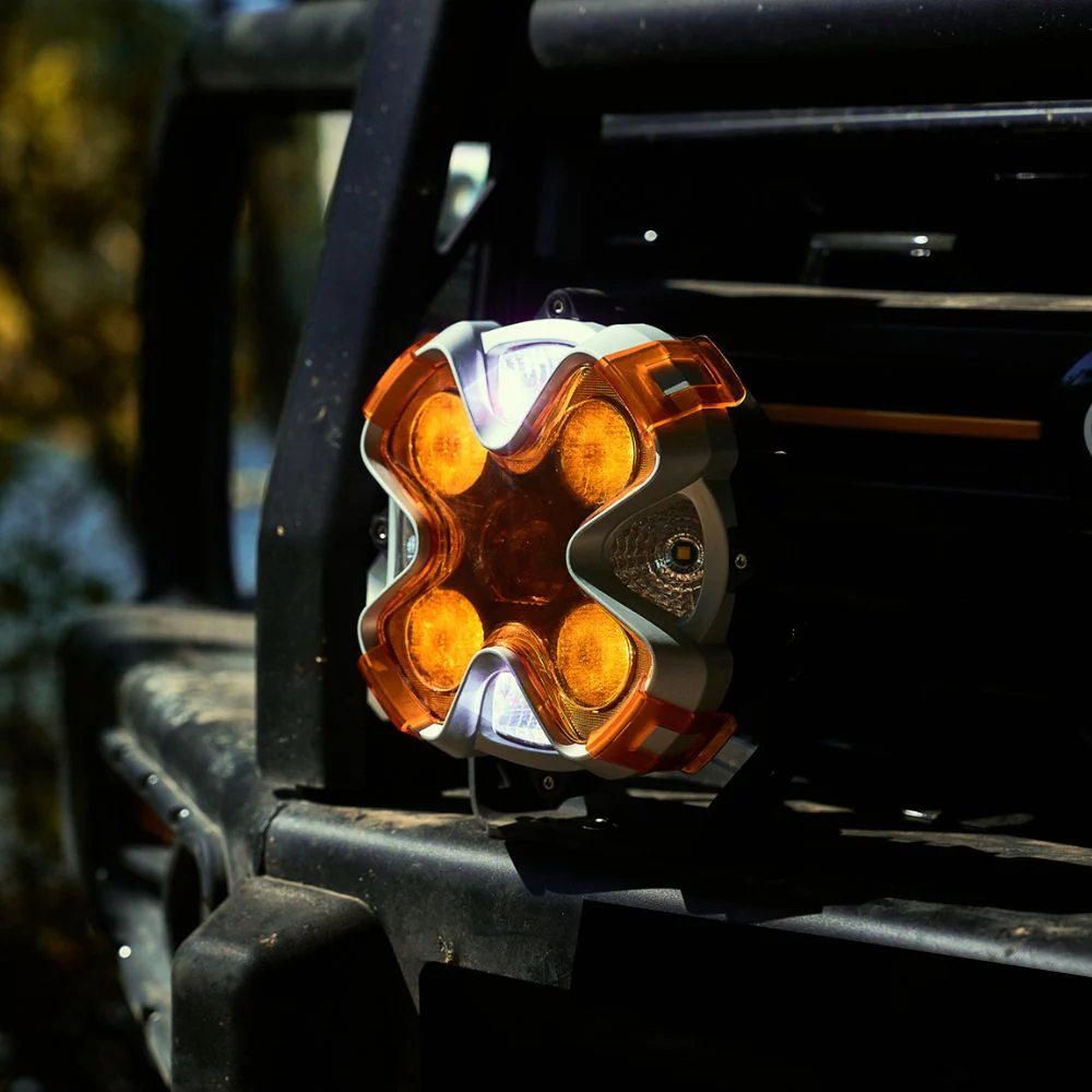 HALO Pro Series 8-inch LED Pod Lights with Dynamic DRL Modes - Image 3