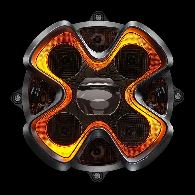 HALO Pro Series 8-inch LED Pod Lights with Dynamic DRL Modes