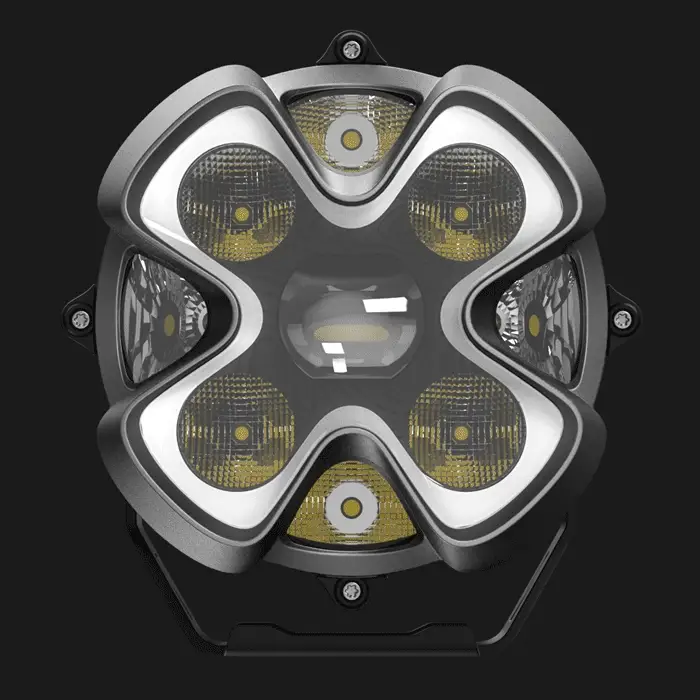 HALO Pro Series 8-inch LED Pod Lights with Dynamic DRL Modes - Image 2