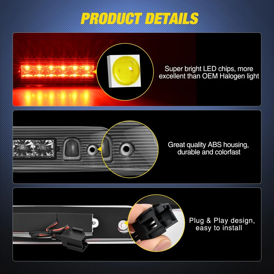 Jeep Grand Cherokee 2005-2010 Third Brake Light - Image 4