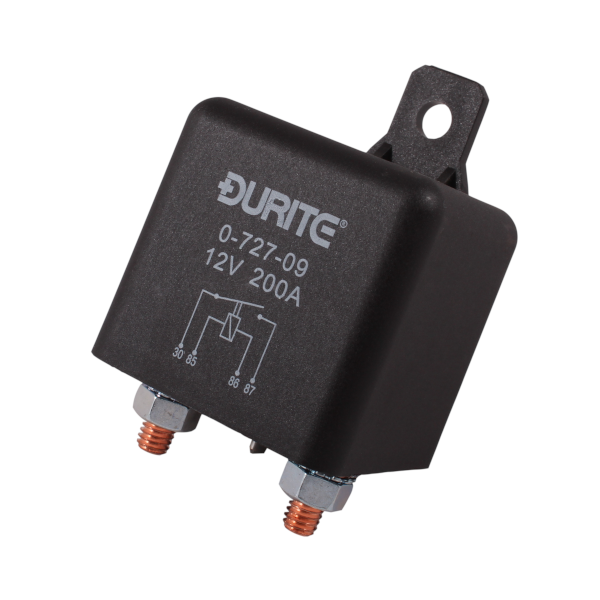 12V 200A relay – Normally Open (NO)