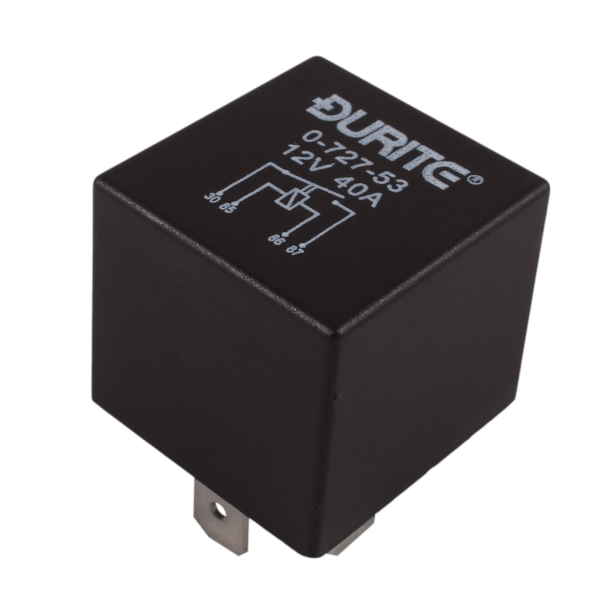 12V 40A 4-pinna relay fyrir bíla og 12V rafkerfi