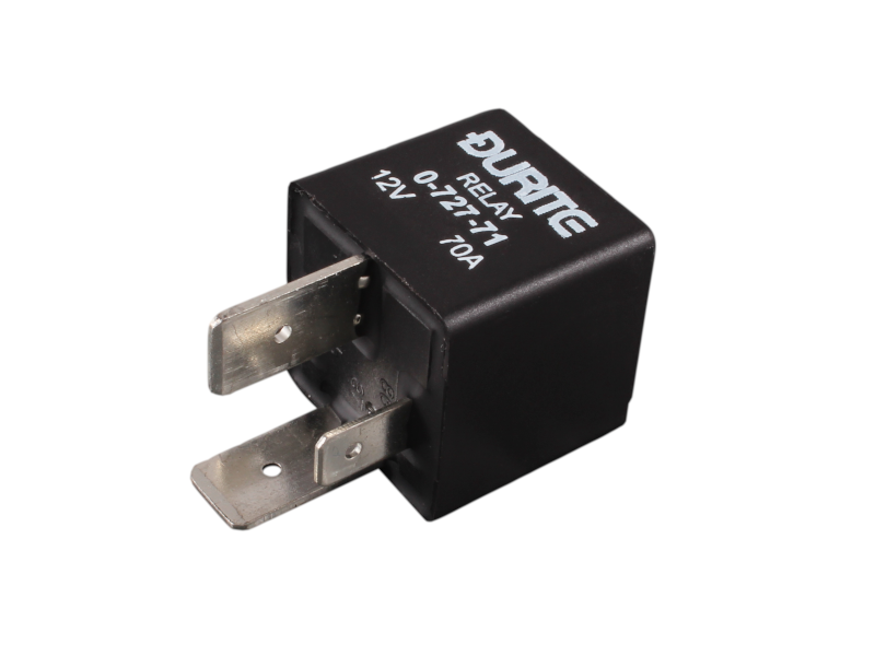 12V 70A 4-pinna relay með viðnámi – Normally Open (NO)