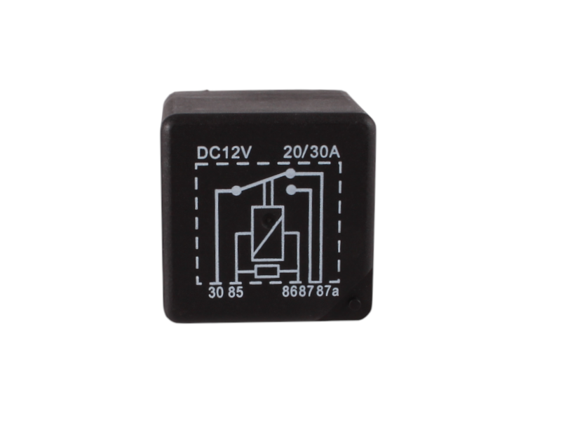 12V 20/30A 5-pinna relay með viðnámi – Changeover - Image 3