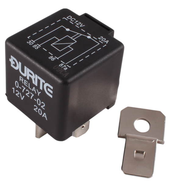 12V 20A 4-pinna relay – Normally Closed (NC)