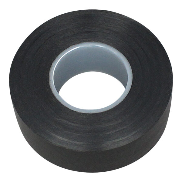 Svart PVC rafmagnslímband 19 mm × 20 m
